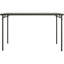 Table pliante en vinyle 20 po x 48 po, noir