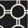 Rodgers Hand Woven Flat Weave Wool/Cotton Geometric Rug in Black/Gray