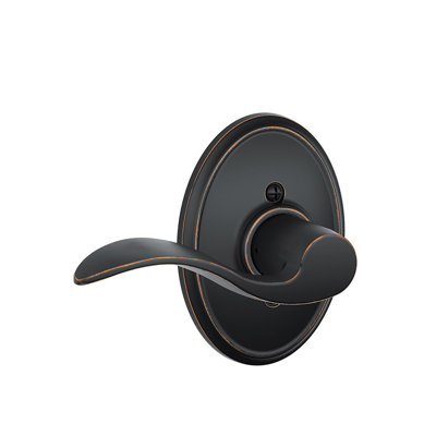 Accent Lever with Wakefield Trim Non-Turning Lock