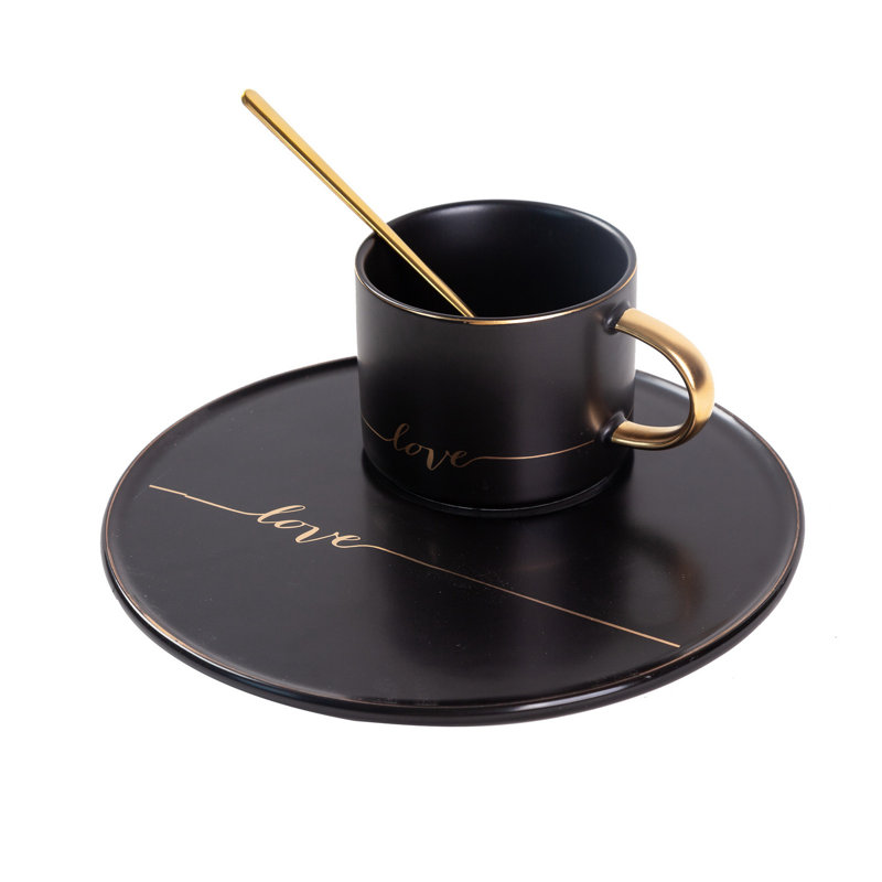 Porcelain Mug, Black