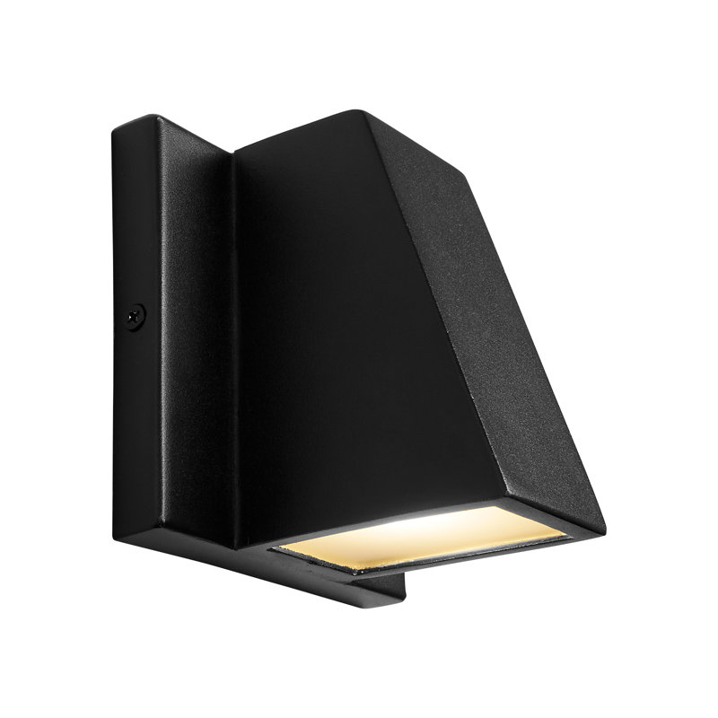 Garryn Steel LED Armed Sconce