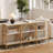 66"  Long Console Table,Narrow 3-Tier Entryway Table Sofa Table,Accent Industrial Hallway Table-430509992-430509994