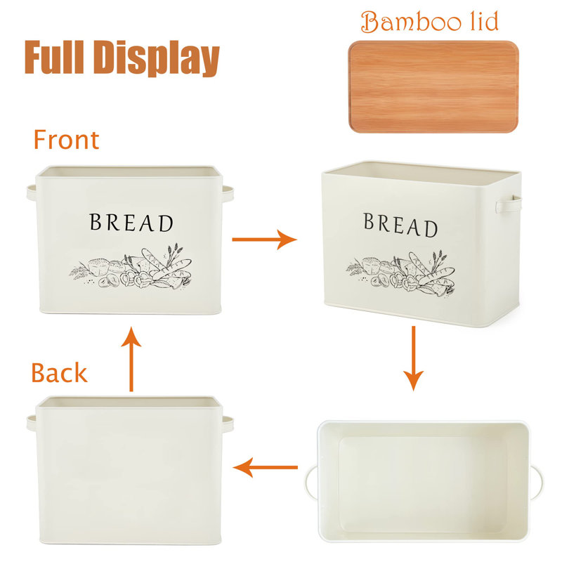 Food Storage Container, Cream