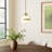 Reeves 1-Light Dimmable Globe Pendant-1259337678-1259337521