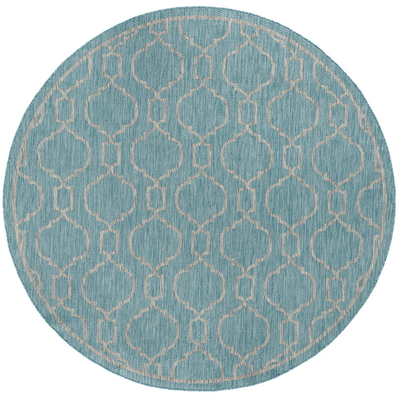 Speegle Indoor / Outdoor Rug, Round 7'10"