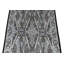 Tapis turc noir et ivoire 3x5