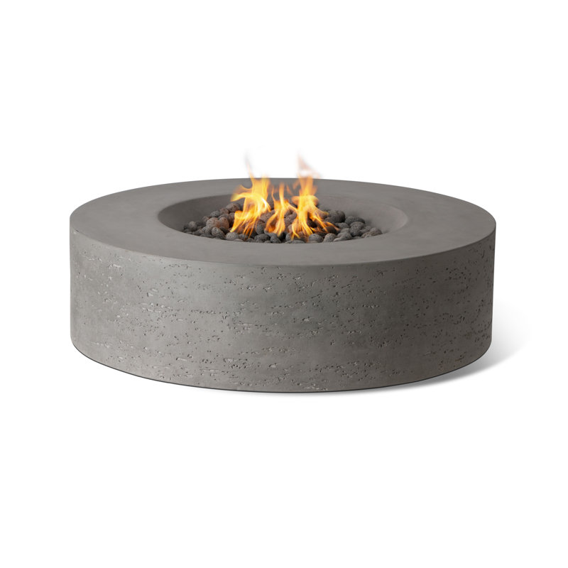 7 in. x 5 in. Slate Grey Round Cement Kitchen Utensil Holder 7 in. x 5 in. Slate Grey Round Cement Kitchen Utensil Holder