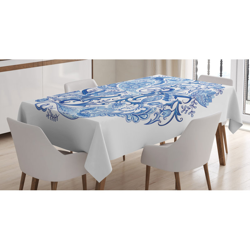 Ethnic Tablecloth, 84" L x 60" W