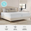 Martha Stewart SleepComplete Medium Support Dual-Action Green Tea Cooling Memory Foam Mattress-98630530
