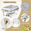 Ensemble de 8 chauffe-plats 8 pte (argent)-1606096447