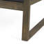 Wood Club Chair For Outdoor Spaces With Dark Grey Water- Foot Cushions And Classic Slat Look