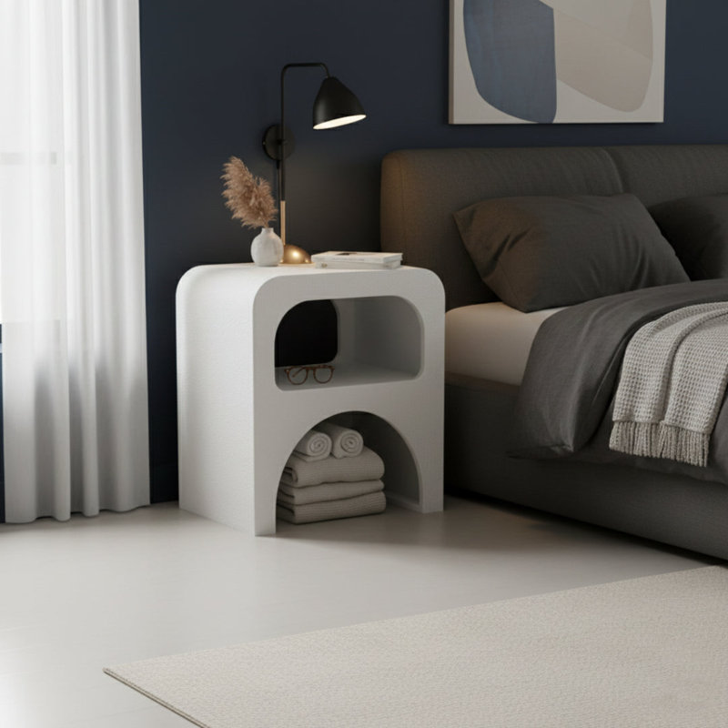 Solid Wood End Table