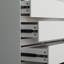 Commode double l 9 po Caral