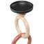 Wood Tabletop Candlestick
