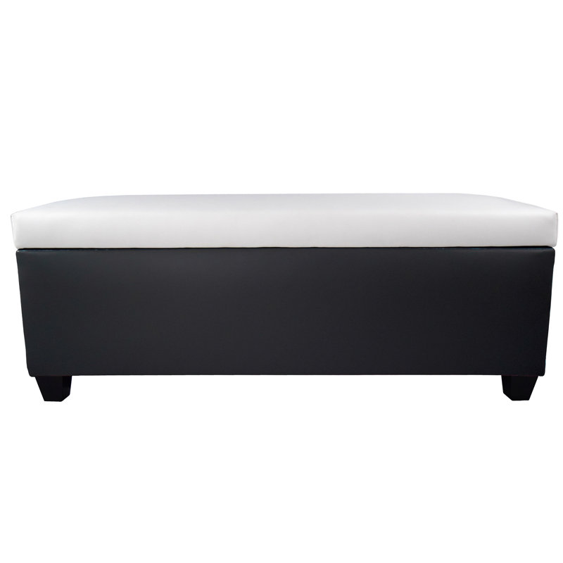 Banc de rangement pour chaussures 36 paire Kenyon, Noir / gris foncé