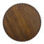 TABLE DE CAFÉ EN CAOUTCHOUC NOYER
