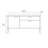 Linea™ 56.25'' Wide 2 - Drawer Filing Credenza with Cable Management-64409271