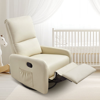 Fauteuil inclinable, oscillant et pivotant pour adultes