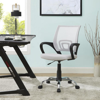 Ersela Ergonomic Office Chair, Height Adjustable Desk Chair, Mesh Home Office Chair, Office Chair with Armrest