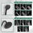 Akicon Rain Shower Head with Handheld Spray Combo, 6-Setting High Pressure Dual Shower Head with Bendable Goose Neck Shower Arm, Rainfall Showerhead System for Bathroom-126483467