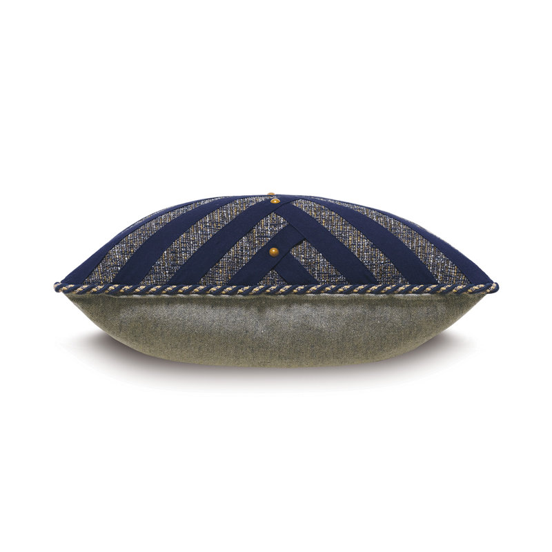 Arthur Square Pillow Cover & Insert, Faux down