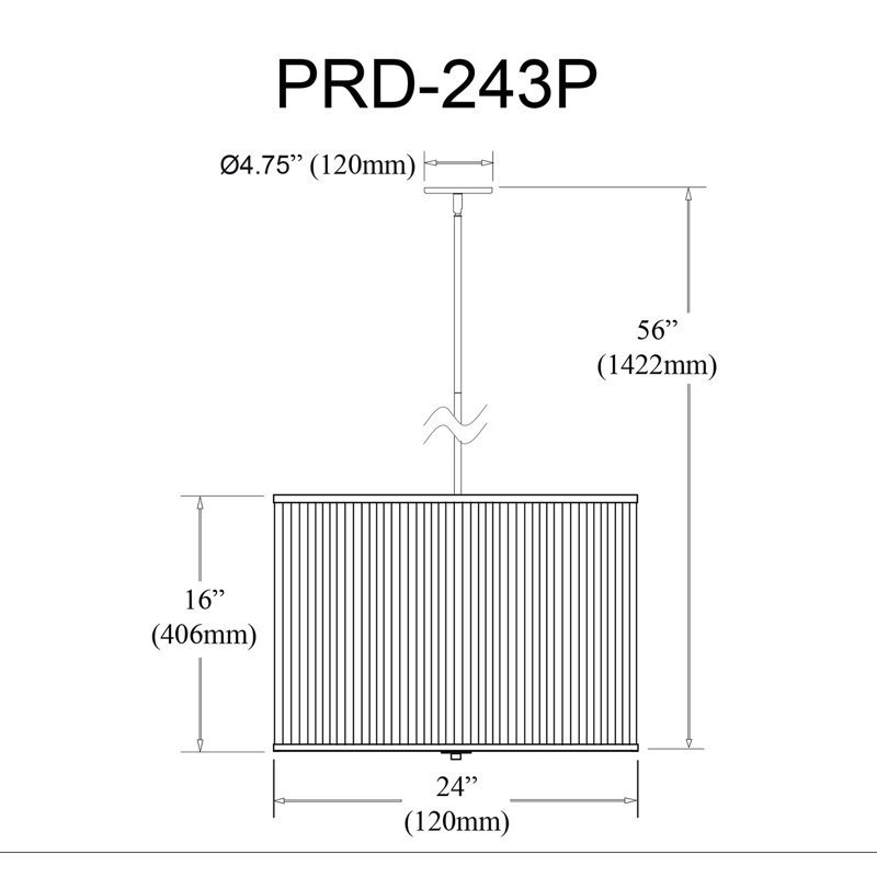Luminaire suspendu 4 lumières Pileri, Laiton vieilli