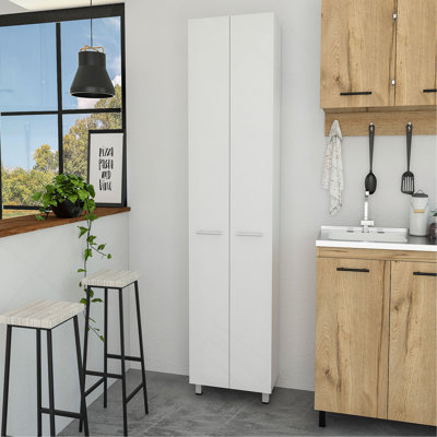 Pensacola, armoire à double porte, cinq tablettes intérieures