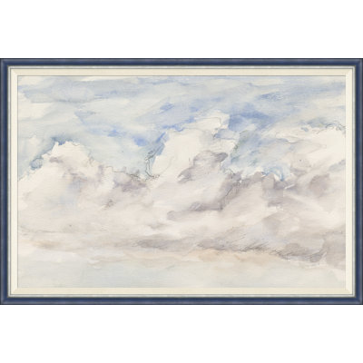 Clouduage IV - Peinture d'un seul cadre