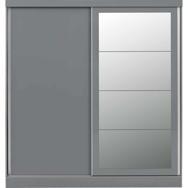 Cascio 2 Door Sliding Wardrobe, Grey
