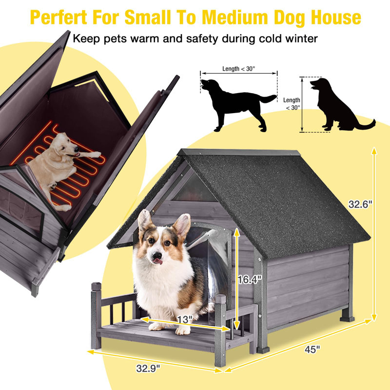Cage pour chien Tucker Murphy, Gris