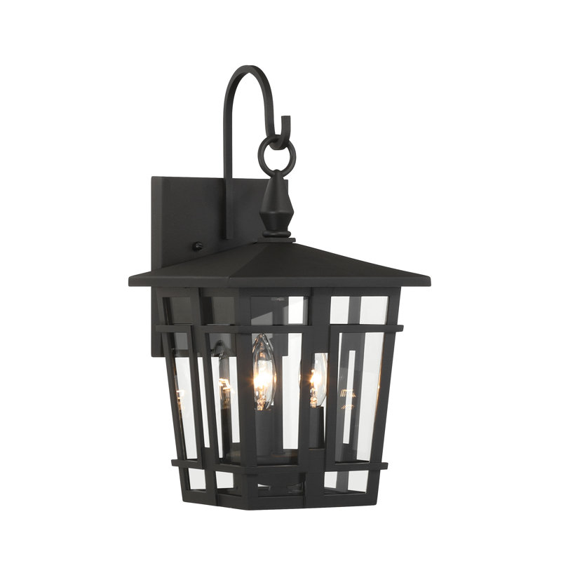 3 LIGHT OUTDOOR WALL SCONCE