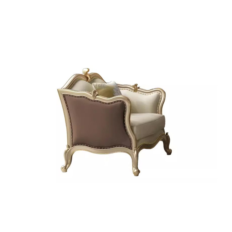 Fauteuil en cuir de vache de 37,01 po Jovonta