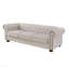 Canapé en tissu de lin beige (beige)-129420960
