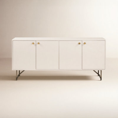 Van 72'' W Solid Wood Sideboard