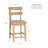 Whipkey Upholstered Counter Stool Set of 2-1746370284