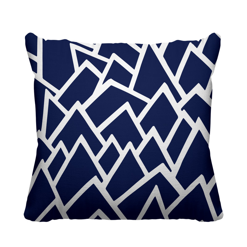 Coussin Speck, Bleu marine, L 17 po x H 17 po