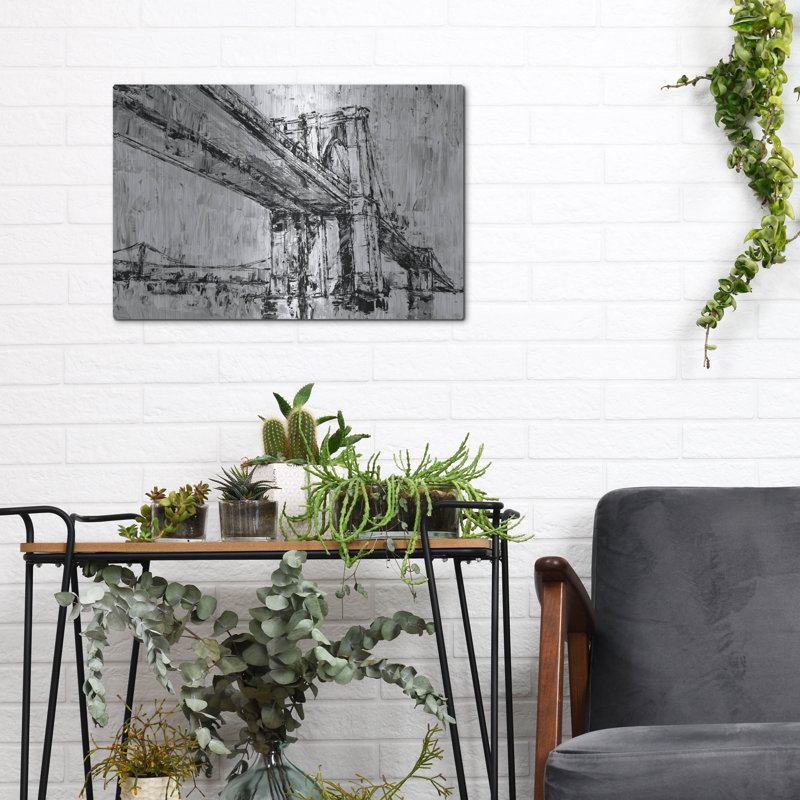 «Iconic Suspension Bridge II» par Ethan Harper, H 12 po x l 16 po