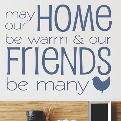 Text & Numbers Wall Decal
