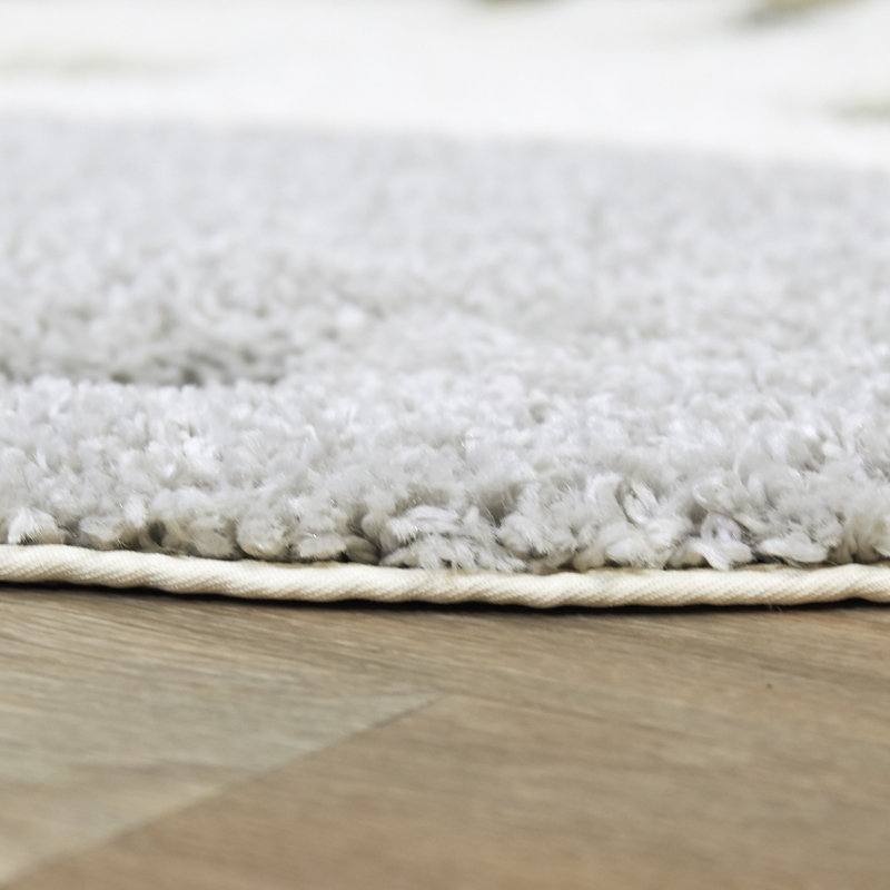 Tapis gris à poils longs Ohlone