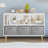 23.62'' H X 35.43'' W Kids Bookshelf Kids Bookcase with Collapsible Fabric Drawers