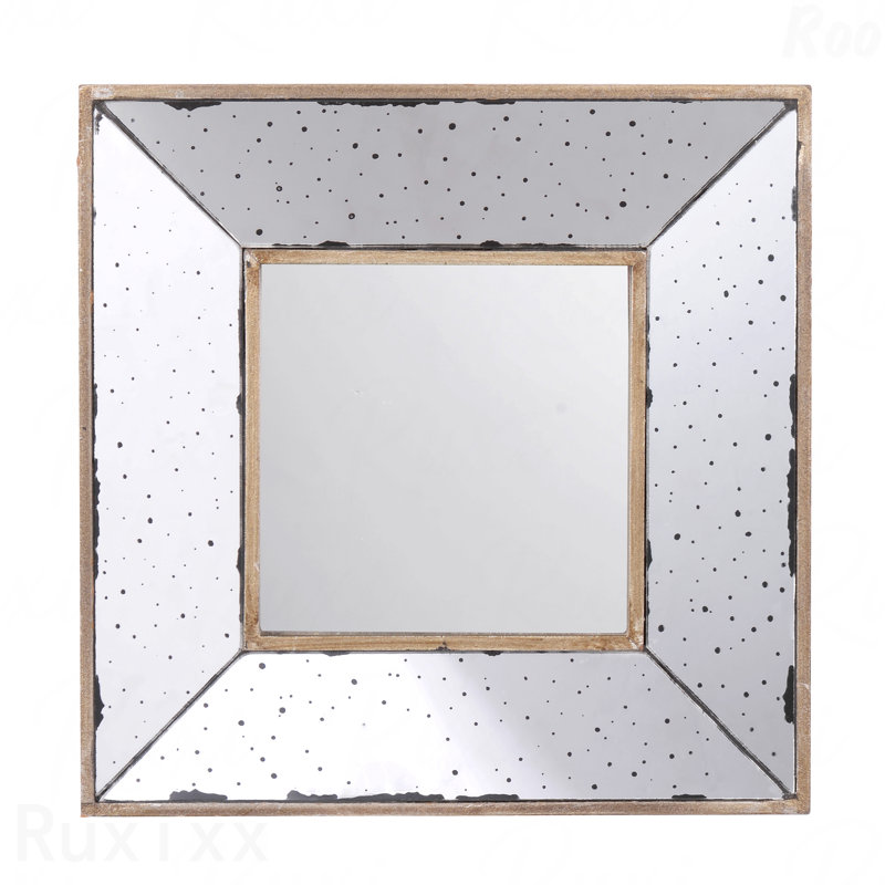 Miroir d'appoint mural 12 "X 12", 12 po x 12 po, Carrée