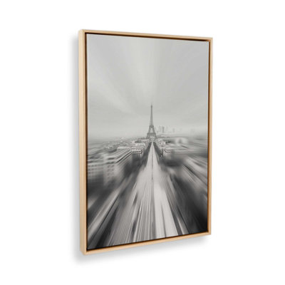 Impression sur toile Parisian Blur