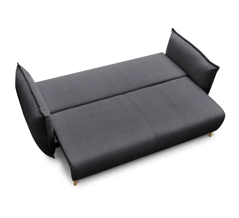 Canapé-lit 3 places, Anthracite