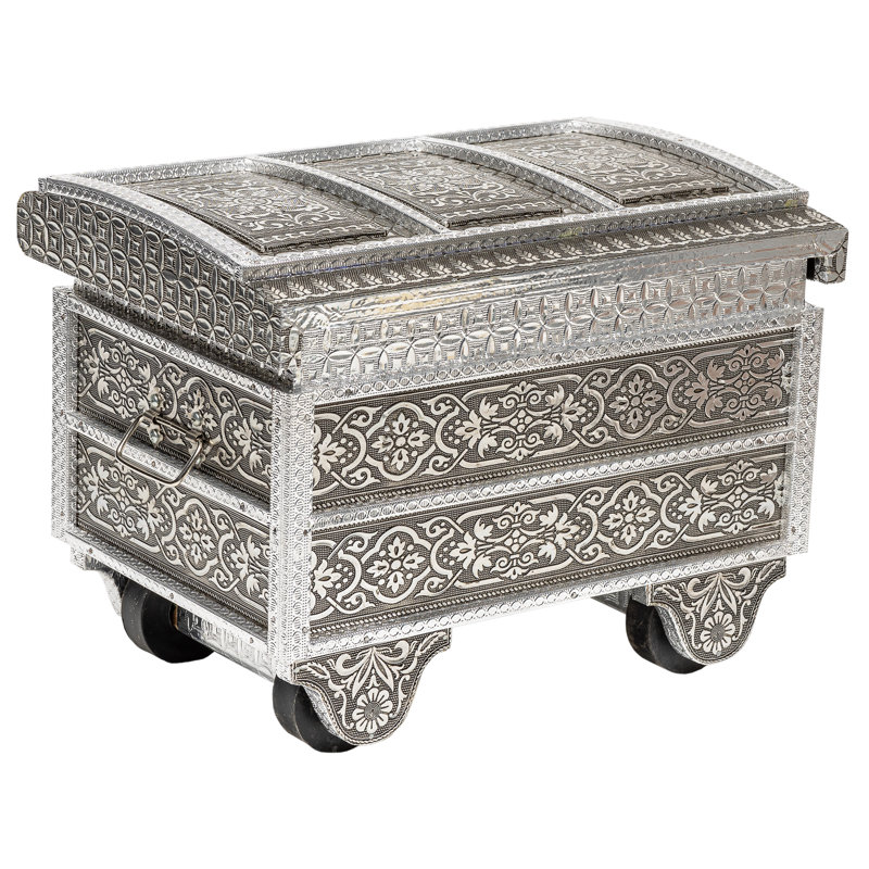 Beaudry Metal Jewellery Box +