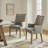 Celil Farmhouse 19.5'' H Upholstered Back Arm Chair With Solid Wood Legs-102506889-102506892
