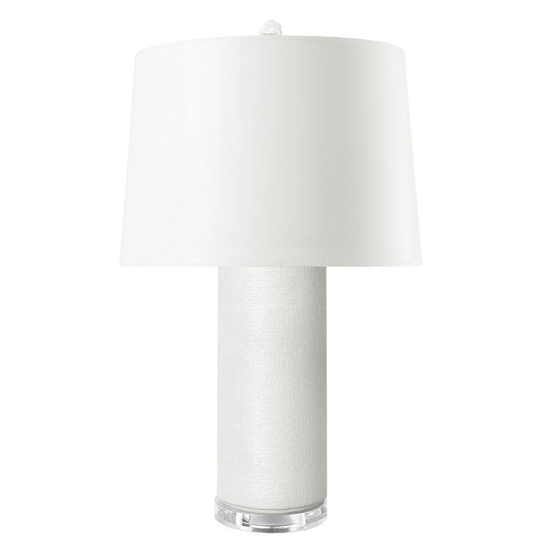 Cleo Table Lamp, White