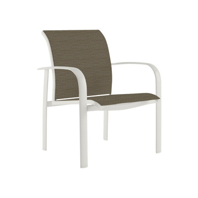 Laguna Beach EZ Span™ Premium All-Weather Wicker Outdoor Stacking Dining Armchair with Cushion