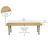 24" x 60" Rectangle T-Mould Activity Table with Adjustable Tiny Tot Legs-109512140-109512146-109512148