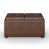 Distressed Chestnut Brown Faux Leather is out of stock