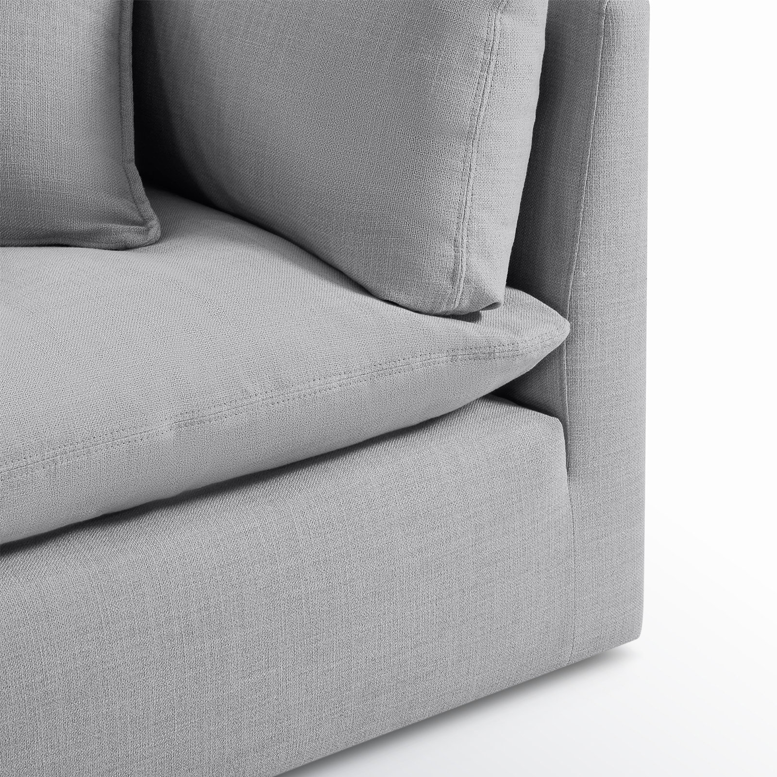 Annabella Sectional, Effie Gray Performance Weave